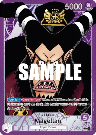 Magellan (Alternate Art) #OP02-071-alternate-art · Paramount War One Piece card