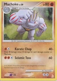 Machoke #4 · DP trainer Kit (Lucario) Pokémon card