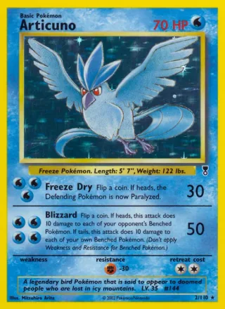 Articuno #2 · Legendary Collection Pokémon card