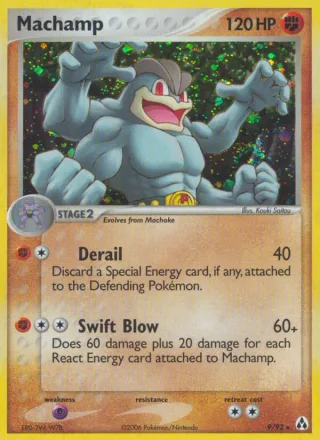 Machamp #9 · Legend Maker Pokémon card