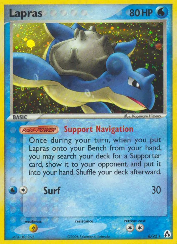 Lapras full card art