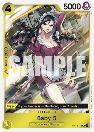 Baby 5 #OP12-112 · Legacy of the Master One Piece card