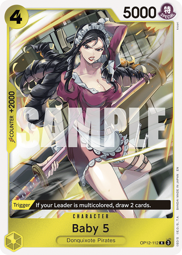 Baby 5 full card art