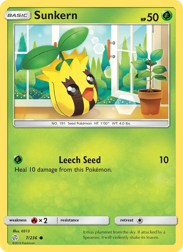 Sunkern full card art