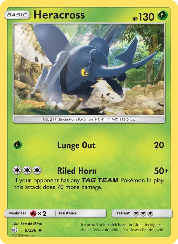Heracross full card art