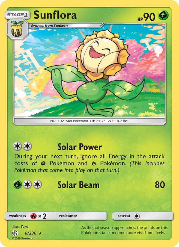 Sunflora full card art