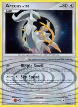 Arceus · Arceus Pokémon card