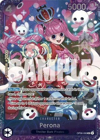 Perona (Treasure Cup 2024) #OP06-093-treasure-cup-2024 · One Piece Promotion Cards One Piece card
