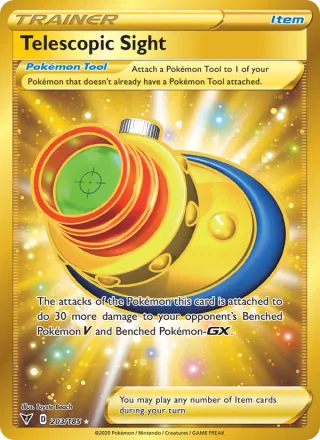 Telescopic Sight #203 · Vivid Voltage Pokémon card