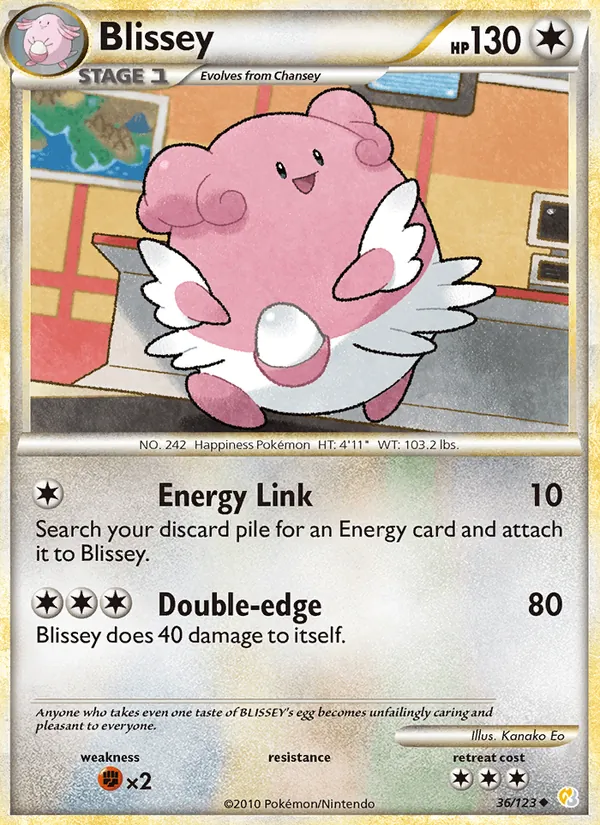 Blissey full card art