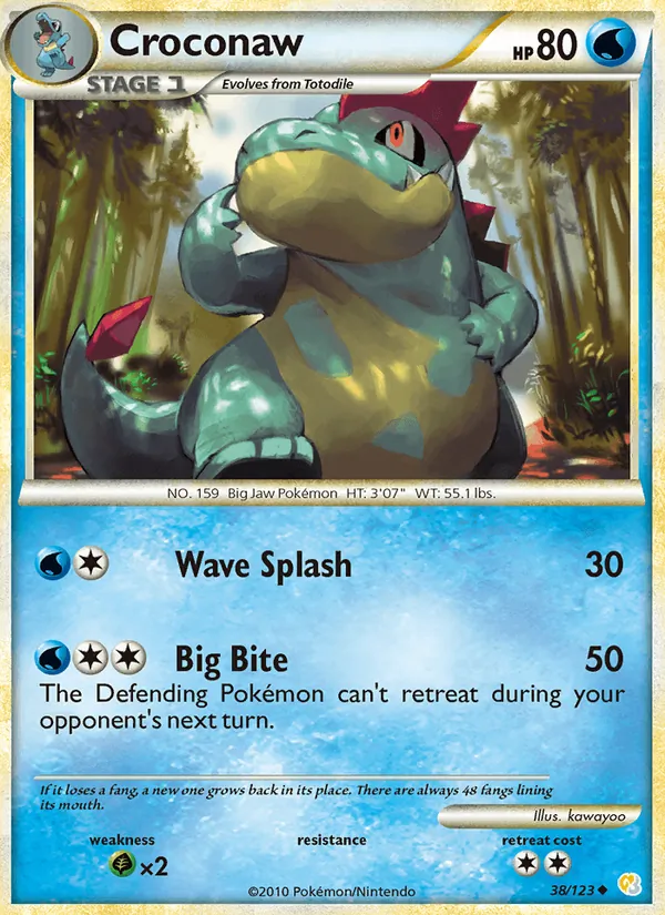 Croconaw full card art