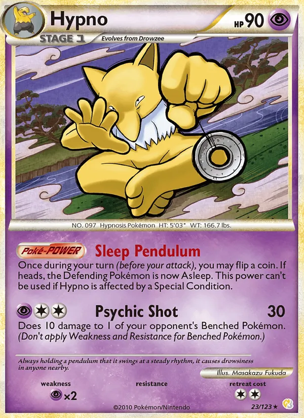 Hypno full card art