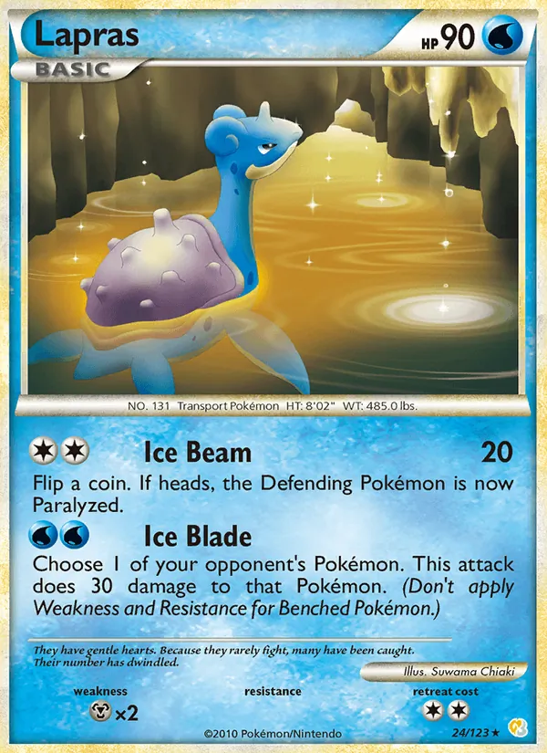 Lapras full card art