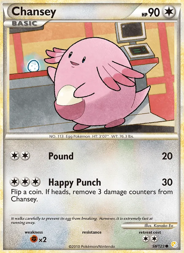 Chansey full card art