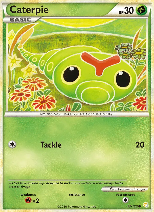 Caterpie full card art