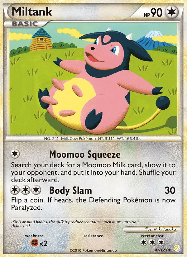 Miltank full card art
