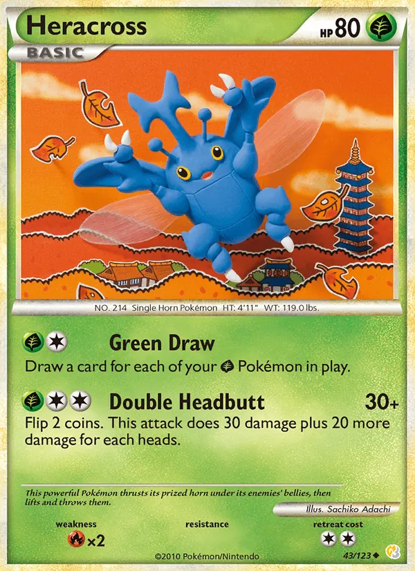 Heracross full card art