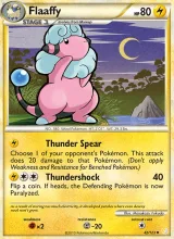 Flaaffy · HeartGold SoulSilver Pokémon card