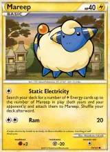 Mareep · HeartGold SoulSilver Pokémon card