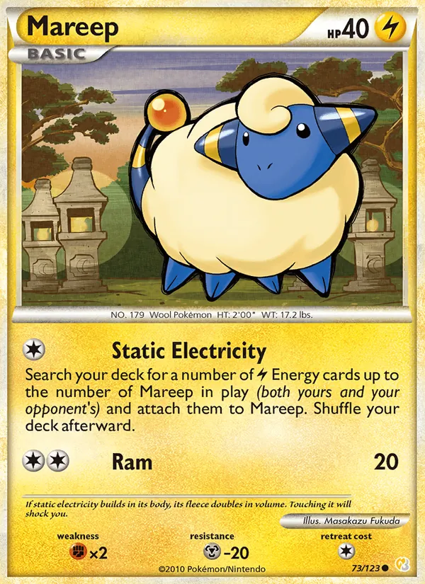 Mareep full card art