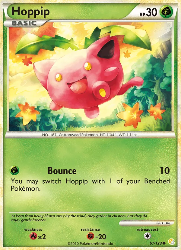 Hoppip full card art