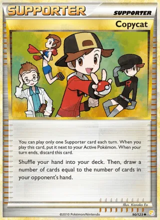 Copycat #90 · HeartGold SoulSilver Pokémon card