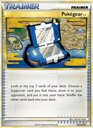 Pokégear 3.0 #96 · HeartGold SoulSilver Pokémon card