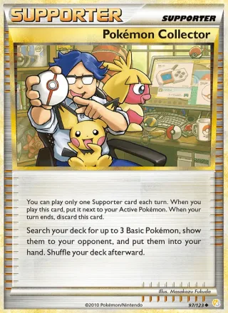 Pokémon Collector #97 · HeartGold SoulSilver Pokémon card