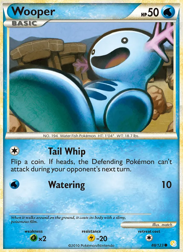 Wooper full card art