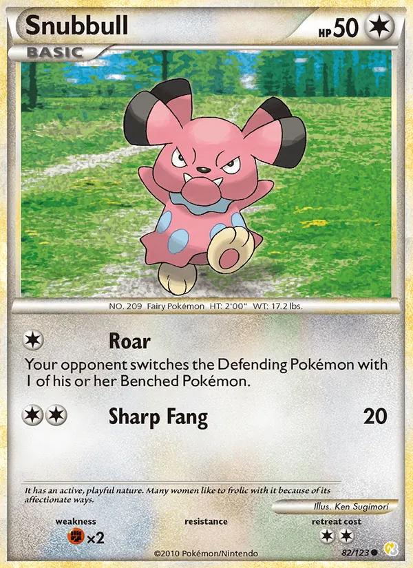 Snubbull full card art