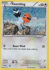 Fletchling #11 · McDonald's Collection 2014 Pokémon card