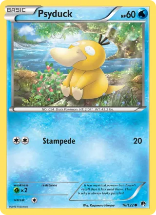 Psyduck #16 · BREAKpoint Pokémon card