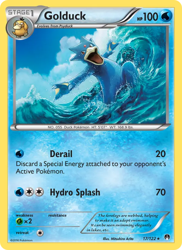 Golduck full card art