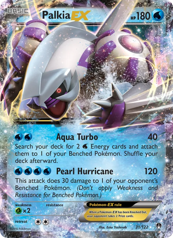 Palkia EX full card art