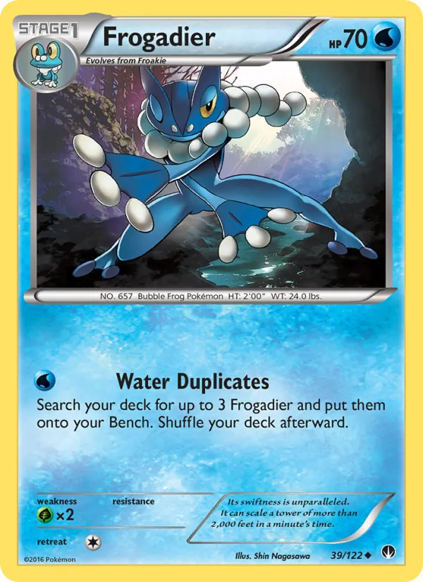 Frogadier full card art