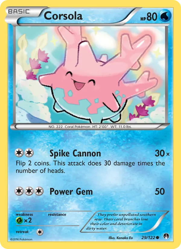Corsola full card art