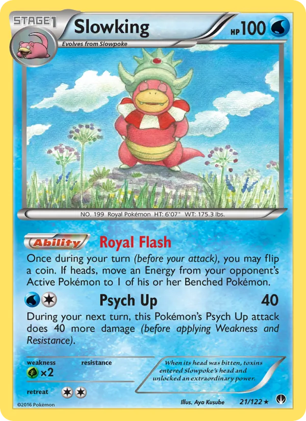 Slowking full card art