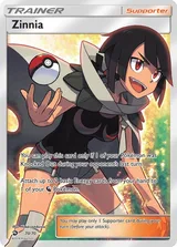 Zinnia · Dragon Majesty Pokémon card