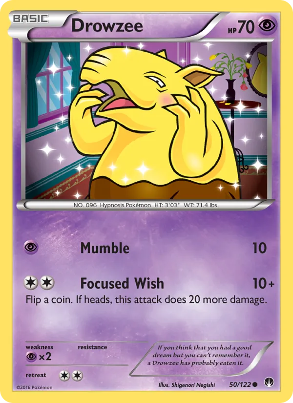 Drowzee full card art