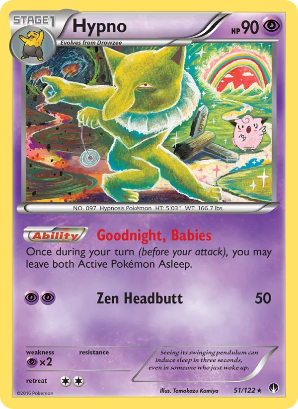 Hypno full card art