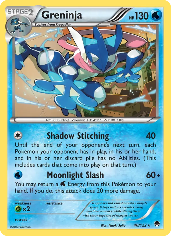 Greninja full card art