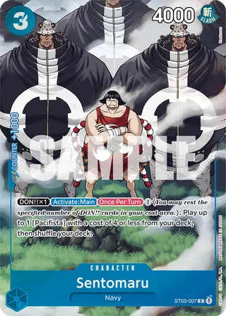 Sentomaru (Tournament Pack Vol. 3) [Winner] #ST03-007-tournament-pack-vol-3-winner · One Piece Promotion Cards One Piece card