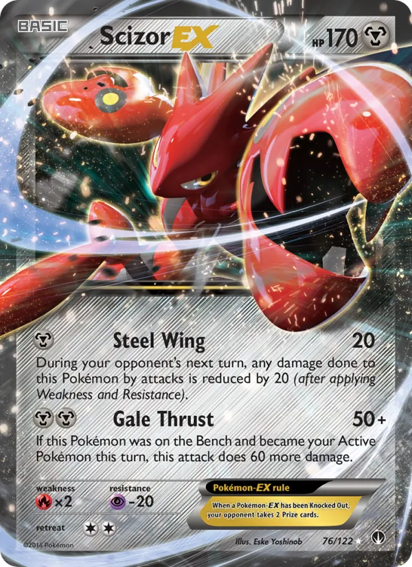 Scizor EX full card art