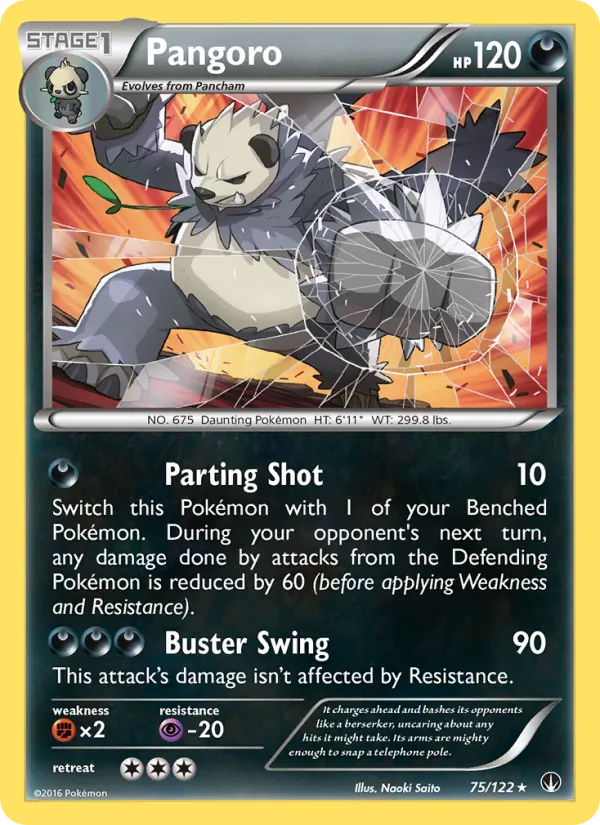 Pangoro full card art