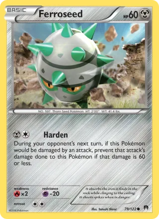 Ferroseed #79 · BREAKpoint Pokémon card