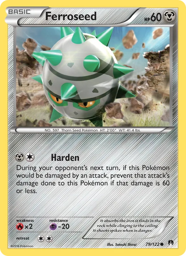 Ferroseed full card art