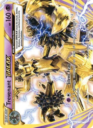 Trevenant BREAK #66 · BREAKpoint Pokémon card