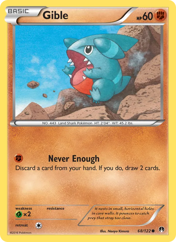 Gible full card art