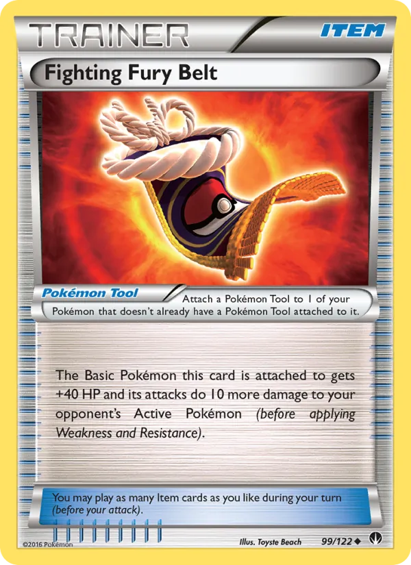 Fighting Fury Belt full card art