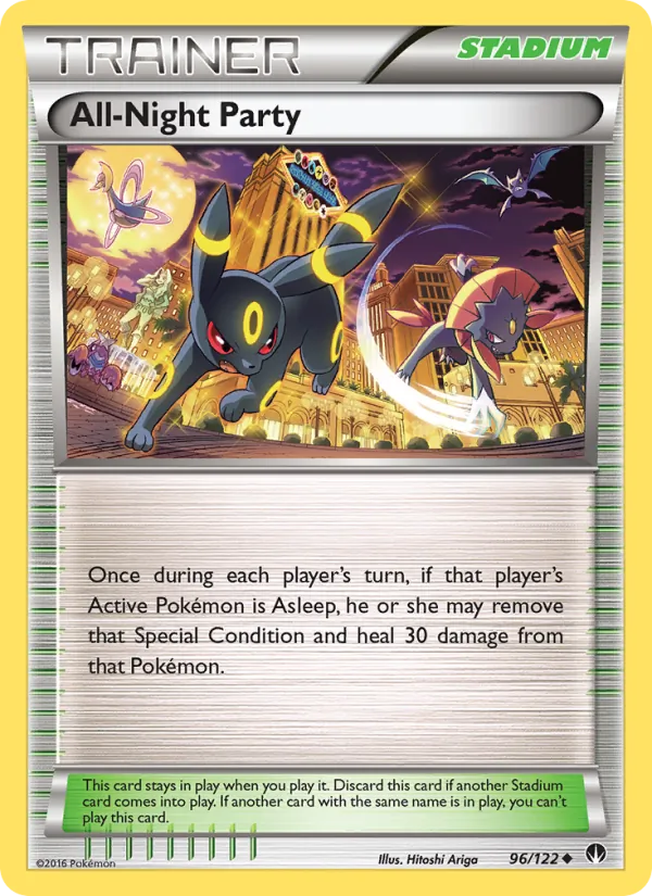 All-Night Party full card art